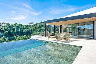 Swimming pool in Costa den Blanes