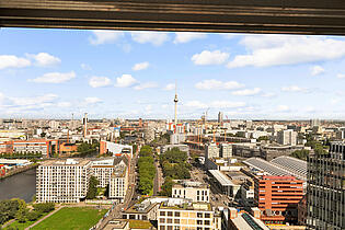 Ausblick Richtung Alexanderplatz