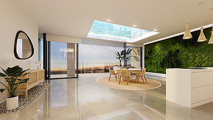 Penthouse design "Island"