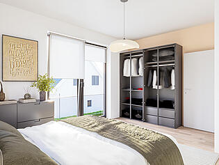 Visualisierung Schlafzimmer