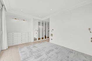 Master bedroom in a apartment for sale 