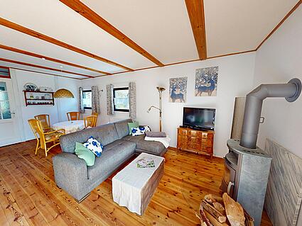 Wohnzimmer/ Kamin