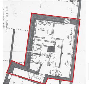 Grundriss Untergeschoss