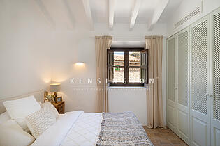 New build town house Deià Mallorca - bedroom