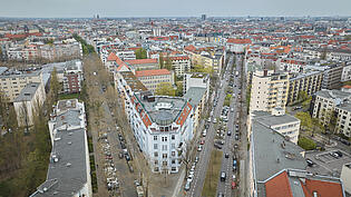 Blick Richtung Kurfürstendamm