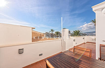 Penthouse in Portixol terrace