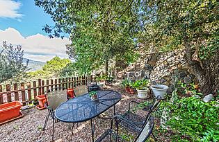 BBQ dining area