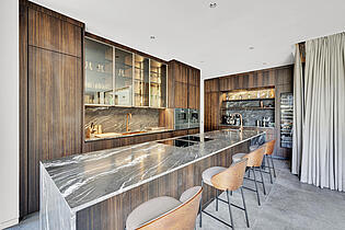 Modern and open kitchen