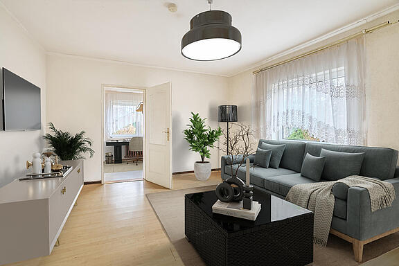 Visualisierung Wohnzimmer Visualisierung Wohnzimmer