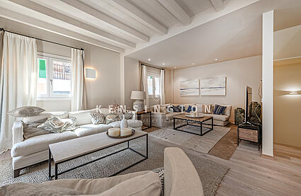 Stadthaus in Altstadt Palma Wohnzimmer