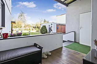 Blick von Terrasse