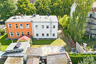 Rückansicht Drohne