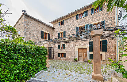 House in Soller, Mallorca- facade