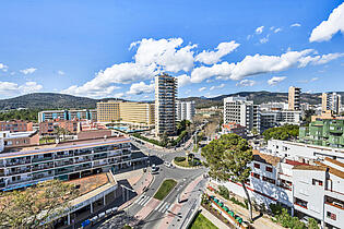 Views from studio apartment in Magaluf
