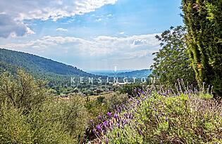 Finca with pool in Bunyola Mallorca-views