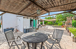 Finca Costitx Mallorca - terrasse
