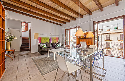 Penthaus in Palma Old Town Dining/Living room