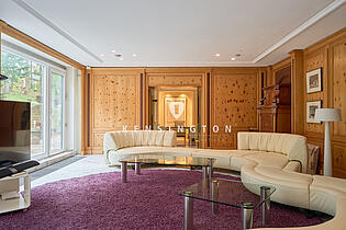 Wohnzimmer_Blick Bibliothek