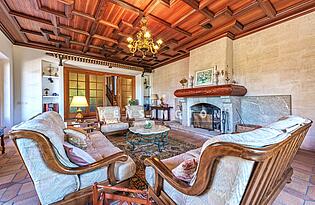 casa de campo en Sóller salón