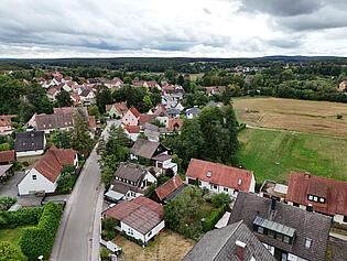 In einer tollen Landschaft!