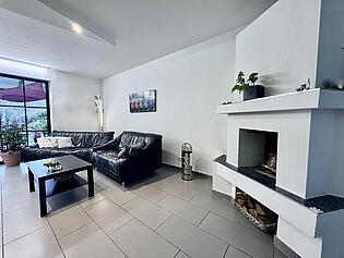 Sitzecke WZ mit Kamin