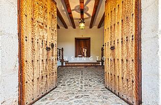 casa de campo en Sóller entrada