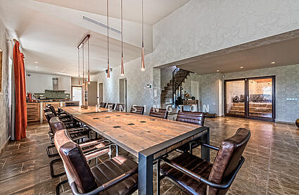 Finca close to Sineu Mallorca - dining room