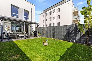 Rückseite vom Haus