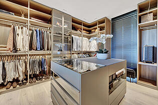 Modern dressing room 