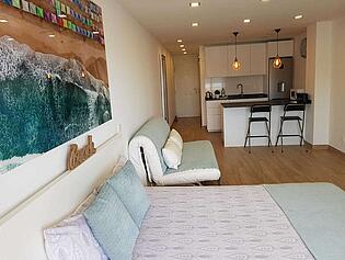 Studio waterfront in Magaluf