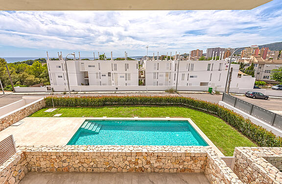 Wohnung-Palma-Blick von Terrasse Wohnung-Palma-Blick von Terrasse