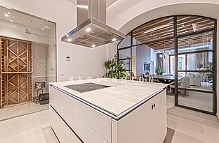 Apartment in Old Town of Palma de Mallorca-kitchen