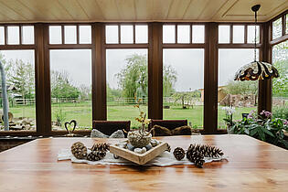 Blick in den Garten