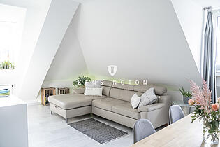 Wohnbereich der unteren Wohnung