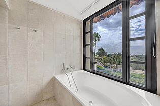 Bathtub with views