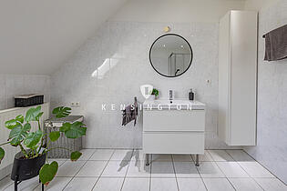 Badezimmer im DG