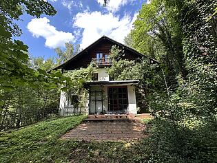 Terrasse auf der Rückseite