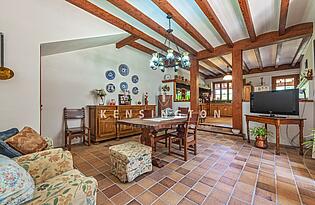 casa de campo en Sóller comedor