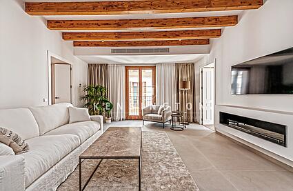 Penthouse in Palma de Mallorca- living area