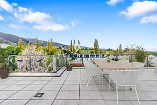 Dachterrasse Visualisierung