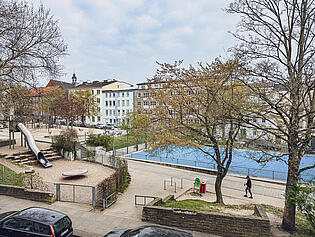 Ausblick Wohnungen