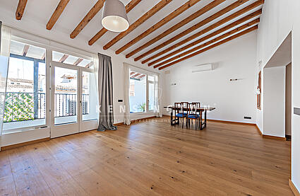 Penthouse Altstadt Wohnzimmer