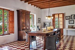 Finca Andratx Mallorca-comedor