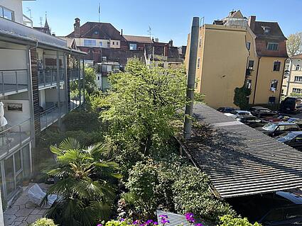 großer Balkon