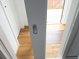 Schiebetür zum Schlafzimmer