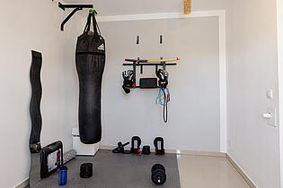 Fitnessraum Dachboden