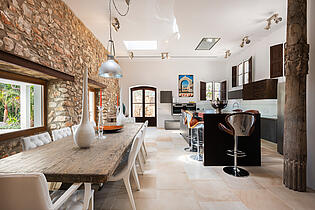 Spectacular kitchen in a extraordinary villa in Calvia