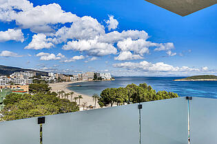 Sea view terrace in Magaluf 