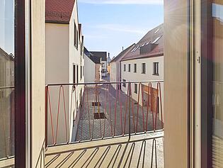Balkon in Südausrichtung