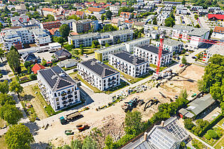 Drohnenbild Bauphase